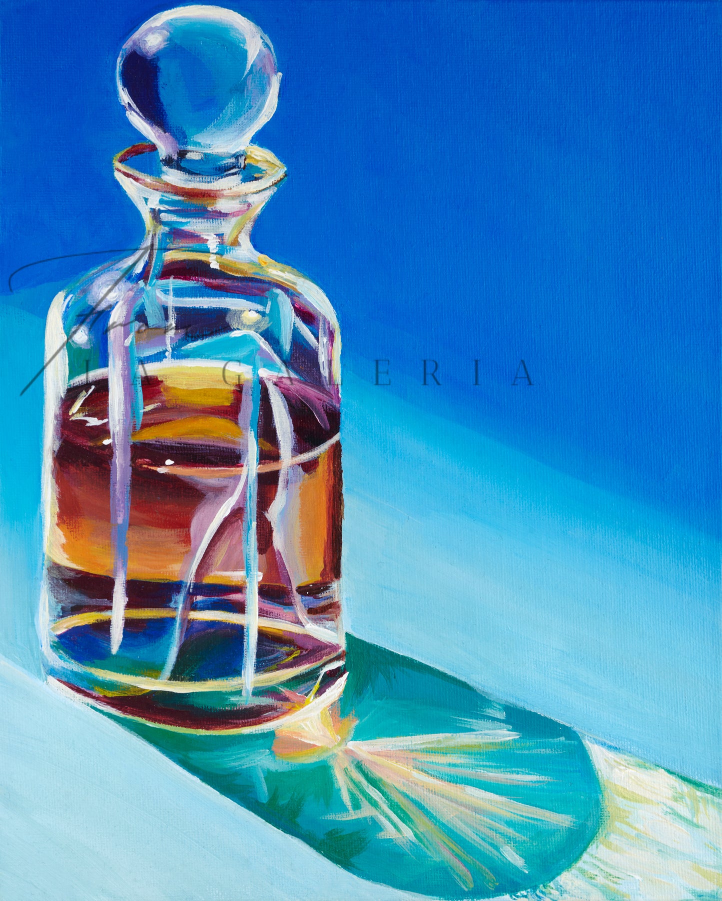 Whiskey Decanter - Original Art Work
