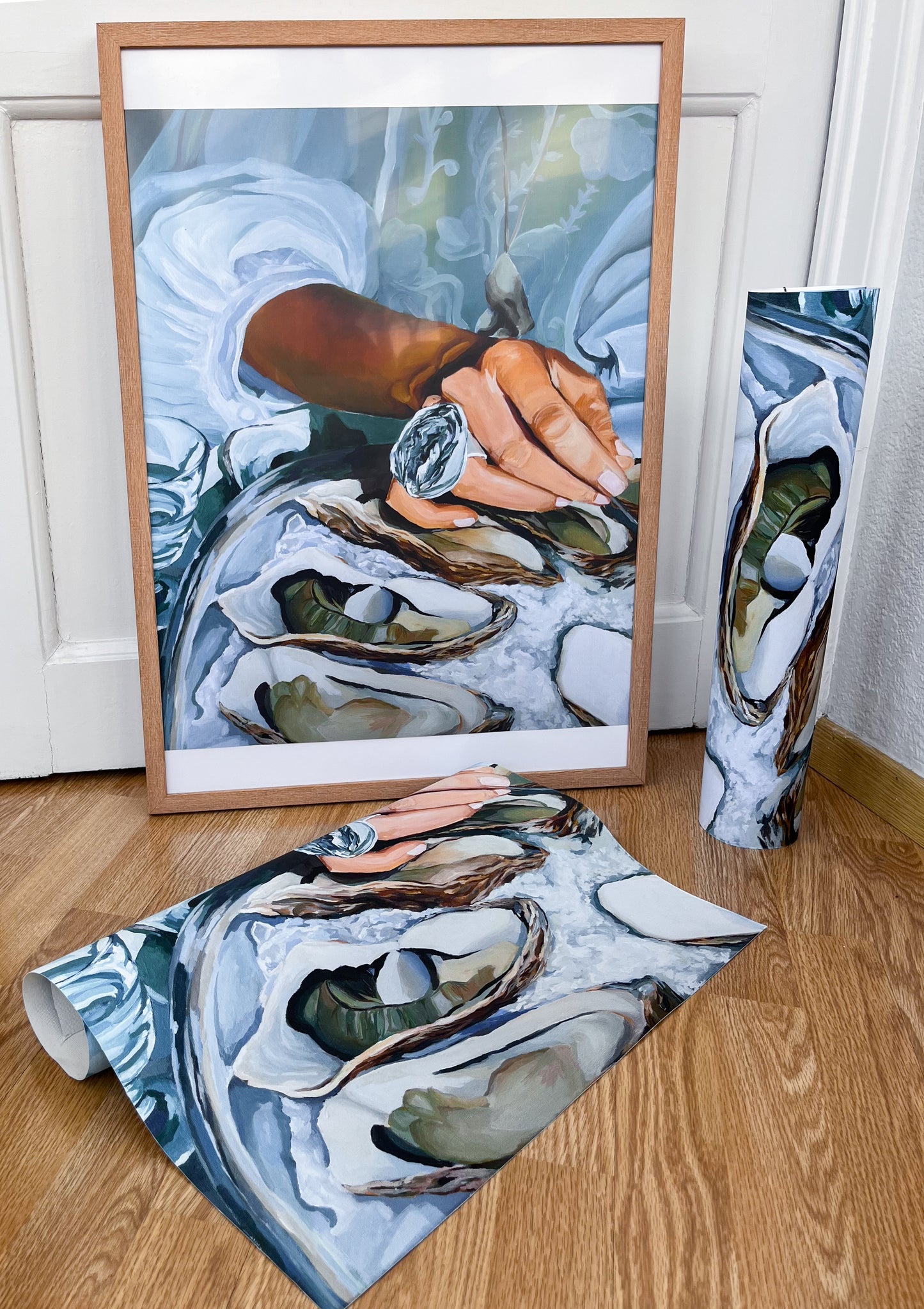 Oysters - Art Print