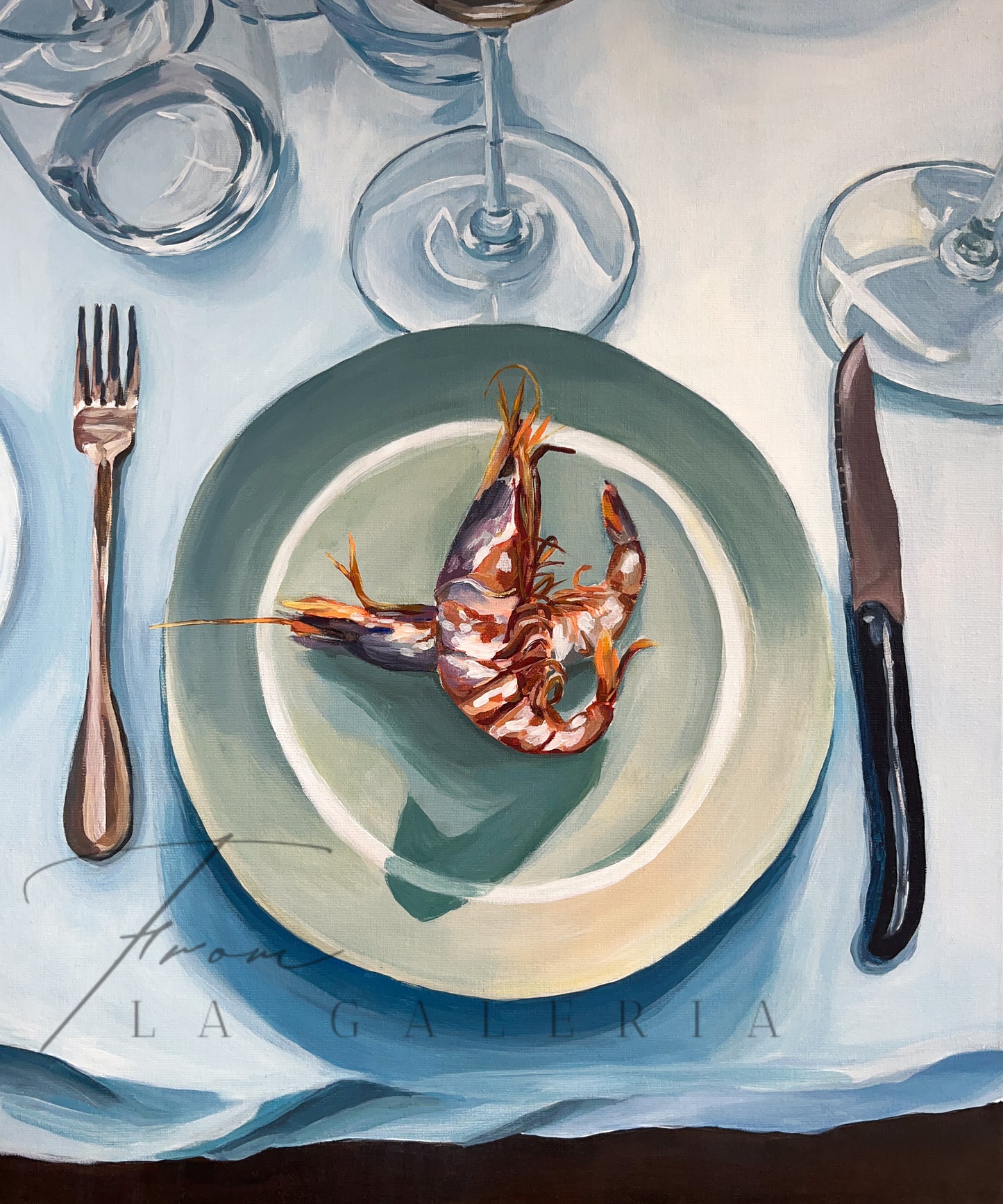 Gambas Art Print